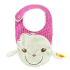 Steiff Lamm Lambaloo Lätzchen creme/rot 241055