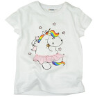 Pummeleinhorn - Shirt Bedruckt mit Tüll-Applikation,...