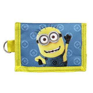 Undercover MNOH7007 Geldbörse Minions, ca. 13,5 x 9,5 x 1 cm, Blau