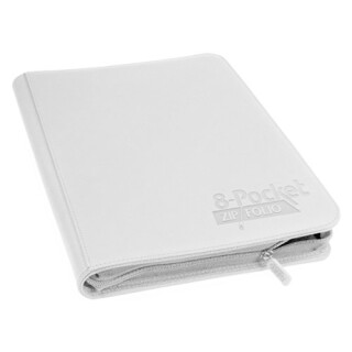 Ultimate Guard UGD010433 - 8-Pocket Zip Folio Xeno Skin, weiß