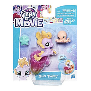 My Little Pony: Der Film – Baby Seepony – Sun Twist – Spielfigur 3 cm + Accessoire