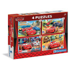 Clementoni 07602 - Disney Cars - 4 Puzzles, 2x20 + 2x60...