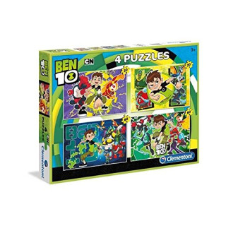 Puzzle 20 Teile - 4 Puzzles - Ben 10