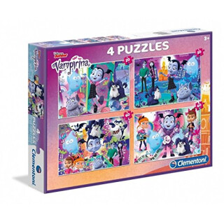 Castorland Puzzle 20 Teile - 4 Puzzles - Vampirina