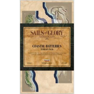 Sails of Glory - Terrain Pack Coastal Batteries Board Game - English