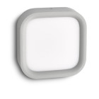 Philips LED Wandaußenleuchte Puddle, grau, 172698716