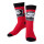 Bioworld Star Wars - Black / Red Socks With Storm Trooper Logo - 43/46