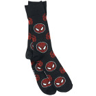 Bioworld Marvel - Spiderman Red Head Socks - 43/46