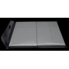 100 Docsmagic.de Double Mat White Card Sleeves Standard Size 66 x 91 - Weiss - Kartenhüllen - PKM MTG