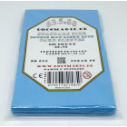 100 Docsmagic.de Double Mat Light Blue Card Sleeves Standard Size 66 x 91 - Hellblau - Kartenhüllen - PKM MTG