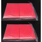 2 x 100 Docsmagic.de Double Mat Red Card Sleeves Standard...