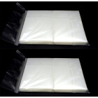 2 x 100 Docsmagic.de Double Mat Clear Card Sleeves...