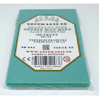 2 x 100 Docsmagic.de Double Mat Mint Card Sleeves Standard Size 66 x 91 - Aqua - Kartenhüllen - PKM MTG