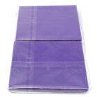 2 x 100 Docsmagic.de Double Mat Purple Card Sleeves Standard Size 66 x 91 - Lila - Kartenhüllen - PKM MTG