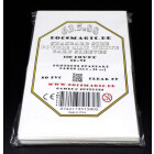 5 x 100 Docsmagic.de Double Mat White Card Sleeves Standard Size 66 x 91 - Weiss - Kartenhüllen - PKM MTG