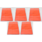 5 x 100 Docsmagic.de Double Mat Orange Card Sleeves...