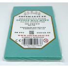 5 x 100  Docsmagic.de Double Mat Card Sleeves Standard Size 66 x 91 - Blue Yellow Pink Mint White - Kartenhüllen - PKM MTG