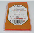5 x 100  Docsmagic.de Double Mat Card Sleeves Standard Size 66 x 91 - Clear Light Blue Light Green Purple Orange - Kartenhüllen - PKM MTG