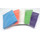 5 x 100  Docsmagic.de Double Mat Card Sleeves Standard Size 66 x 91 - Clear Light Blue Light Green Purple Orange - Kartenhüllen - PKM MTG