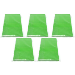5 x 100 Docsmagic.de Mat Light Green Card Sleeves Standard Size 66 x 91 - Hellgrün - Kartenhüllen - PKM MTG