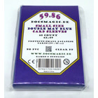 60 Docsmagic.de Double Mat Blue Card Sleeves Small Size 62 x 89 - Blau - Mini Kartenhüllen - YGO