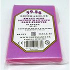 60 Docsmagic.de Double Mat Pink Card Sleeves Small Size...