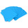 60 Docsmagic.de Double Mat Light Blue Card Sleeves Small Size 62 x 89 - Hellblau - Mini Kartenhüllen - YGO