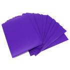 60 Docsmagic.de Double Mat Purple Card Sleeves Small Size 62 x 89 - Lila - Mini Kartenhüllen - YGO