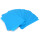 4 x 60 Docsmagic.de Double Mat Light Blue Card Sleeves Small Size 62 x 89 - Hellblau - Mini Kartenhüllen - YGO