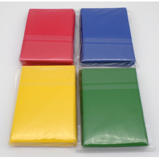 4 x 60 Docsmagic.de Double Mat Card Sleeves Small Size 62 x 89 - Blue Green Red Yellow - YGO - Mini Kartenhüllen