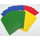 4 x 60 Docsmagic.de Double Mat Card Sleeves Small Size 62 x 89 - Blue Green Red Yellow - YGO - Mini Kartenhüllen