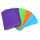 4 x 60 Docsmagic.de Double Mat Card Sleeves Small Size 62 x 89 - Light Blue Light Green Purple Orange - YGO - Mini Kartenhüllen