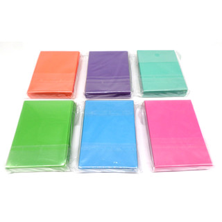 6 x 60 Docsmagic.de Mat Card Sleeves Small Size 62 x 89 - Mint Pink Light Blue Light Green Purple Orange - YGO - Mini Kartenhüllen