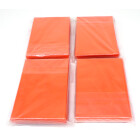 4 x 60 Docsmagic.de Mat Orange Card Sleeves Small Size 62...