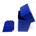 Docsmagic.de Deck Box Full Blue + Card Divider - Kartenbox Blau - PKM YGO MTG