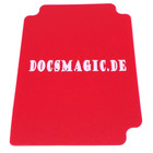 Docsmagic.de Deck Box Full Red + Card Divider - Kartenbox Rot - PKM YGO MTG