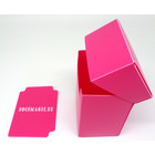 Docsmagic.de Deck Box Full Pink + Card Divider - Kartenbox Rosa - PKM YGO MTG