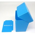 Docsmagic.de Deck Box Full Light Blue + Card Divider - Kartenbox Hellblau - PKM YGO MTG