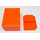 Docsmagic.de Deck Box Full Orange + Card Divider - Kartenbox - PKM YGO MTG