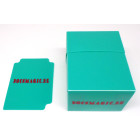 Docsmagic.de Deck Box Mix - Full White, Yellow, Mint, Pink- 4 Count - PKM YGO MTG