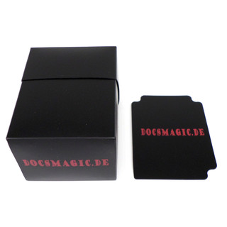 Docsmagic.de Deck Box Mix - Full Black, Red, Mint, Pink, Light Blue, Light Green, Purple, Orange - 8 Count - PKM YGO MTG