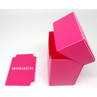 Docsmagic.de Deck Box Mix - Full Black, Red, Mint, Pink, Light Blue, Light Green, Purple, Orange - 8 Count - PKM YGO MTG