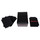 Docsmagic.de Deck Box Full + 100 Double Mat Black Sleeves Standard - Kartenbox & Kartenhüllen Schwarz - PKM MTG