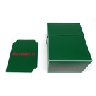 Docsmagic.de Deck Box Full + 100 Double Mat Green Sleeves...