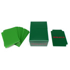 Docsmagic.de Deck Box Full + 100 Double Mat Green Sleeves Standard - Kartenbox & Kartenhüllen Grün - PKM MTG