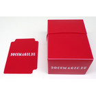 Docsmagic.de Deck Box Full + 100 Double Mat Red Sleeves...