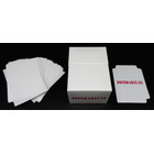 Docsmagic.de Deck Box Full + 100 Double Mat White Sleeves...