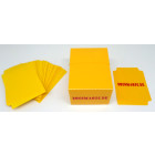 Docsmagic.de Deck Box Full + 100 Double Mat Yellow Sleeves Standard - Kartenbox & Kartenhüllen Gelb - PKM MTG
