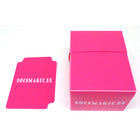 Docsmagic.de Deck Box Full + 100 Double Mat Pink Sleeves...