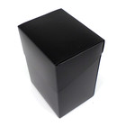 Docsmagic.de Deck Box Full + 60 Double Mat Black Sleeves Small Size - Kartenbox & Kartenhüllen Schwarz - YGO